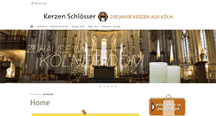 Desktop Screenshot of kerzenschloesser.de